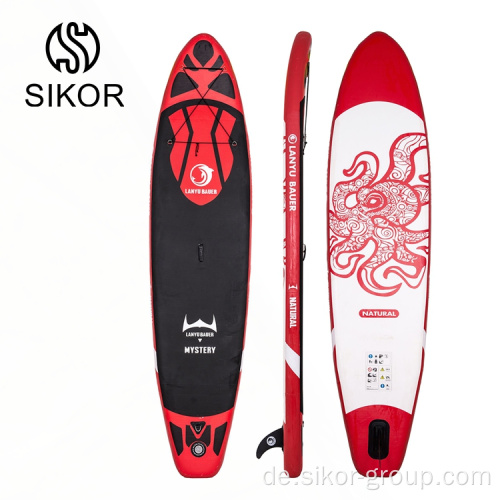 Neues Design Chinese Factory Drop Shipping 10.6 &#39;Stand Board Custom Sup aufblasbare Paddel -Board -Set